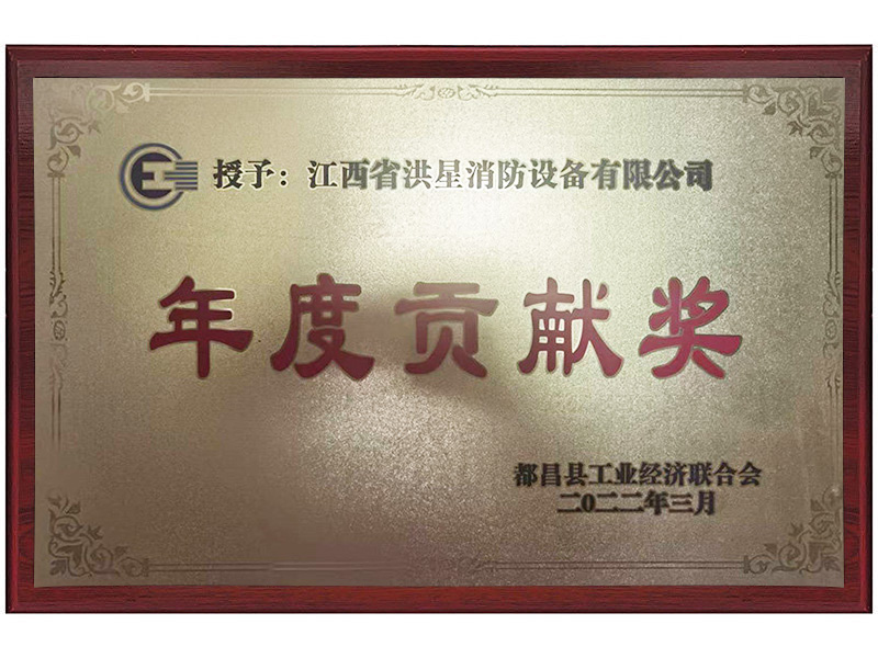 年度贡献奖2022年3月